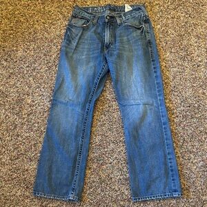 Artist Men's Classic Blue Straight-Leg Jeans